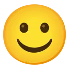 slightly smiling face + frowning face