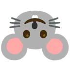 upside-down face + mouse face