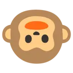 upside-down face + monkey face
