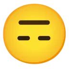 upside-down face + expressionless face