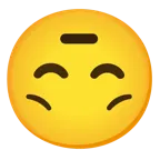 upside-down face + pensive face