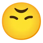 upside-down face + disappointed face