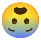 upside-down face + fearful face