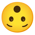 upside-down face + hushed face