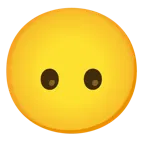 upside-down face + face without mouth