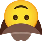 upside-down face + cowboy hat face