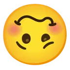 upside-down face + woozy face