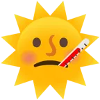 faccina con termometro + faccina sole