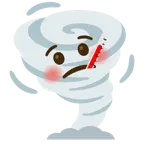 faccina con termometro + tornado