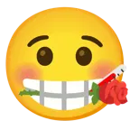 faccina con termometro + rosa