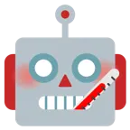 faccina con termometro + faccina di robot