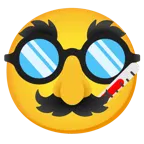 faccina con termometro + faccina travestita