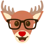 faccina nerd + cervo