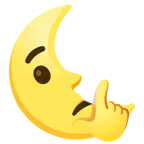 faccina concentrata + faccina ultimo quarto di luna