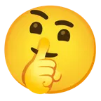 faccina concentrata + faccina che zittisce