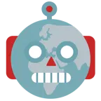 faccina di robot + Europa e Africa