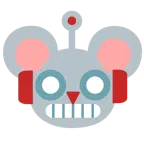 faccina di robot + muso di topo
