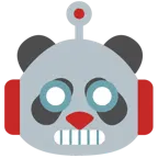 faccina di robot + panda