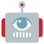 faccina di robot + occhio