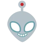 faccina di robot + alieno