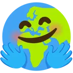 faccina che abbraccia + Europa e Africa