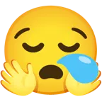 faccina che abbraccia + faccina assonnata