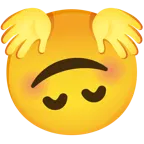 faccina che abbraccia + faccina sottosopra