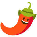 faccina con cappello da cowboy + peperoncino