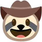 faccina con cappello da cowboy + bradipo