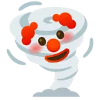 faccina pagliaccio + tornado