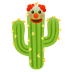 faccina pagliaccio + cactus