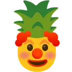 faccina pagliaccio + ananas