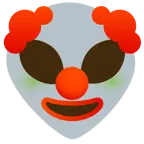 faccina pagliaccio + alieno