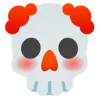 faccina pagliaccio + teschio