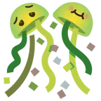 faccina nauseata + coriandoli