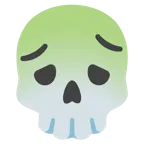 faccina nauseata + teschio
