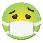 faccina nauseata + faccina con mascherina
