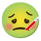 faccina nauseata + faccina con termometro