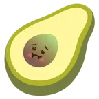 faccina nauseata + avocado
