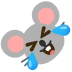 rolling on the floor laughing + mouse face