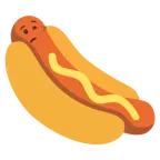 faccina bugiarda + hot dog