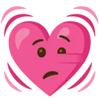 faccina bugiarda + cuore che batte