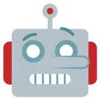 faccina bugiarda + faccina di robot