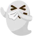 faccina che starnutisce + fantasma