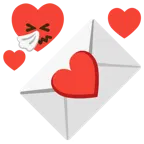 faccina che starnutisce + lettera d’amore