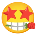 star-struck + rose