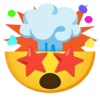 star-struck + exploding head