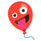faccina impazzita + palloncino