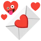 faccina impazzita + lettera d’amore