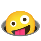 faccina impazzita + buco